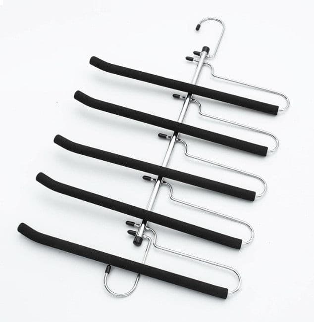 5 Tier Foam Pant Storage Hangers.